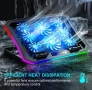 MOOJAY C50 Охлаждаща подложка за лаптоп,10 режима RGB осветление,8 вентилатора, снимка 2
