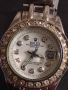 Дамски часовник ROLEX с кристали много красив стилен дизайн 44359
