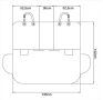 Органайзер за багажник, тип протектор за кола, 133*122см, снимка 3