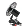 Вентилатор за автомобил, 12V, кабел- 120 см, черна перка, снимка 4
