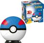 Ravensburger Pokemon Great Ball - 3D пъзел топка с диаметър 7,5 см, снимка 2