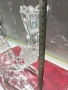 Винтидж кристален свещник , снимка 3