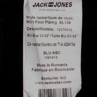 Jack & Jones прави тъмно сиви, снимка 2 - Дънки - 45135711