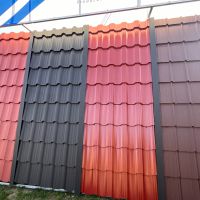 Покрив с метални керемиди Germania ламарина МАТ 0,5мм, снимка 7 - Строителни материали - 45836036