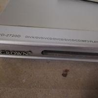 DVD CROWN DVD-2720D, снимка 3 - Ресийвъри, усилватели, смесителни пултове - 45626045