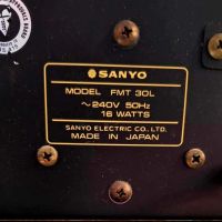 Винтидж стерео тунер SANYO
model: FMT 30L
, снимка 6 - Аудиосистеми - 45700102