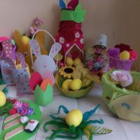 Ръчна изработка за детски и Великденски базари, снимка 2 - Декорация за дома - 45382750