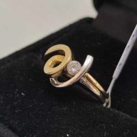 Златен пръстен-3,33гр/14кр, снимка 3 - Пръстени - 45399729