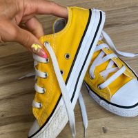 Оригинални жълти юношески кецове Converse ! 33,5 н, снимка 6 - Детски маратонки - 45462337