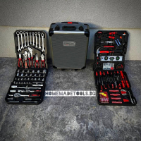 Немски куфар с инструменти 499 части STAHLMAYER - тресчотка, ключове, отвертки, снимка 1 - Куфари с инструменти - 44974507