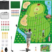Комплект за игра на голф, лепкави тренировъчни постелки за голф/дартс за деца и възрастни, снимка 1 - Голф - 45437729