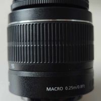 Обектив Canon Zoom Lens EF-S 18-55mm Ф58мм, снимка 5 - Обективи и филтри - 45351356