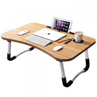 Сгъваема маса-бюро с поставка за чаша и таблет/телефон и екран, снимка 3 - Други стоки за дома - 44954097