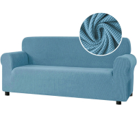 Еластичен калъф за диван "Комфорт", светло синьо, снимка 4 - Други - 44977984