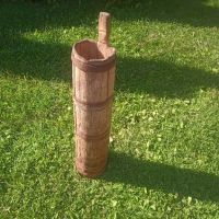 Стара дървена буталка за масло., снимка 18 - Антикварни и старинни предмети - 45680895