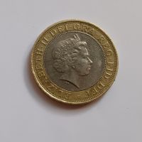 2 паунда Великобритания 2006 Юбилейна монета Изъмбард Кингдъм Брунел, кралският мост Алберт, снимка 1 - Нумизматика и бонистика - 45240980