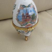 Декоративно порцеланово яйце от Санкт Петербург, Русия, снимка 2 - Декорация за дома - 45256658