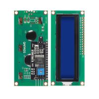LCD1602 LCD дисплей със синя подсветка + I2C модул, снимка 1 - Друга електроника - 45134641