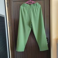 летен зелен панталон Stradivarius , снимка 4 - Панталони - 45060711