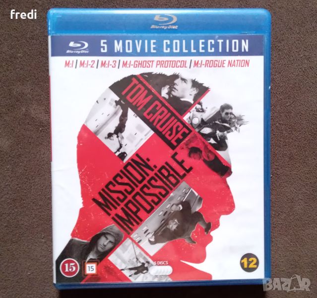 Mission Impossible: 5 Movie Collection (Blu-ray), снимка 1