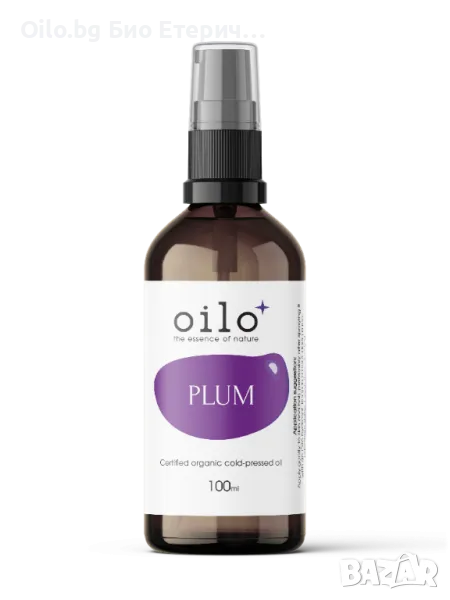 Oilo БИО Етерични масла - Слива Oilo Bio Plum Oil 100 мл, снимка 1
