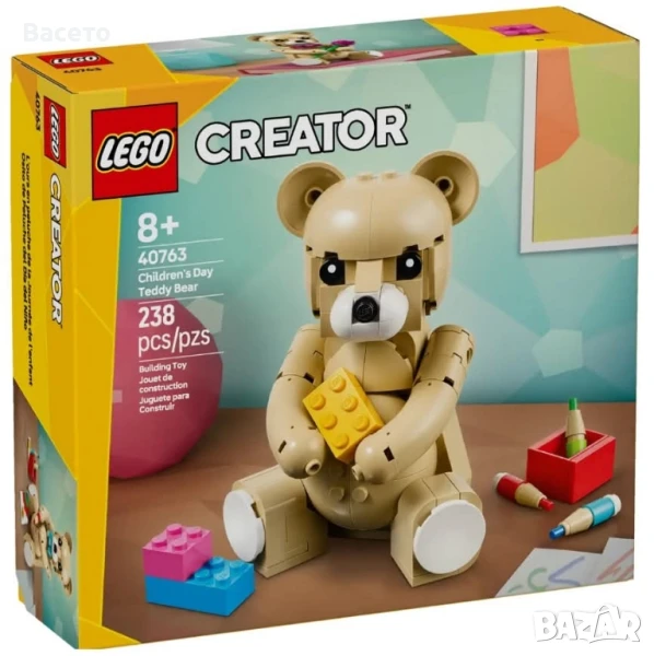 Lego 40763 Creator Children’s Day Teddy Bear, снимка 1