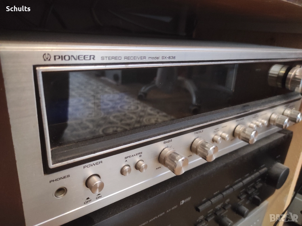 PIONEER SX 636 ресивър Made in Japan, снимка 1