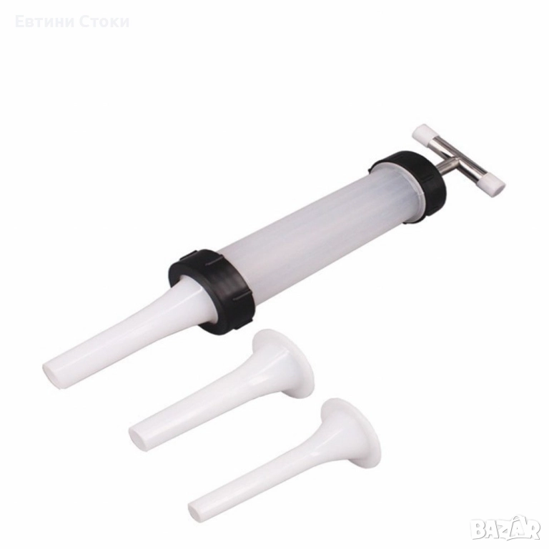 Механичен уред за домашно пълнене на колбаси, снимка 1