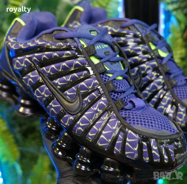 Дамски маратонки Nike Shox TL Black and Blue, снимка 1