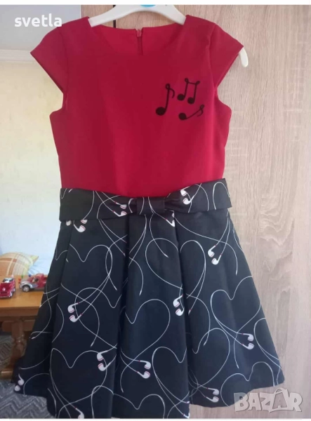 Рокля Ноти , снимка 1