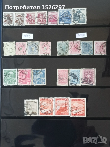 Колекция пощенски марки - Австро-Унгария, Немска Австрия и Австрия - класика, снимка 1