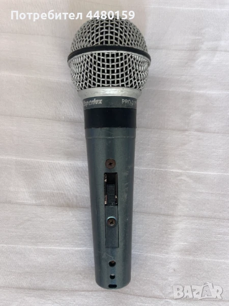 🎤 Superlux PRO-248S професионален вокален микрофон – динамичен, суперкардиоиден, снимка 1