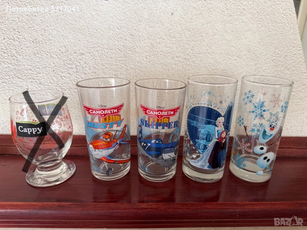 Сувенирни водни чаши за допълване на колекция, снимка 1