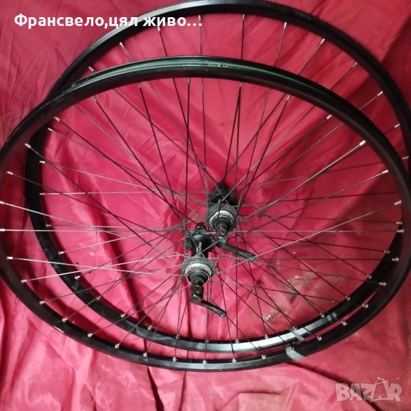 Чифт 28 цола капли за велосипед колело център лоок Shimano deore , снимка 1