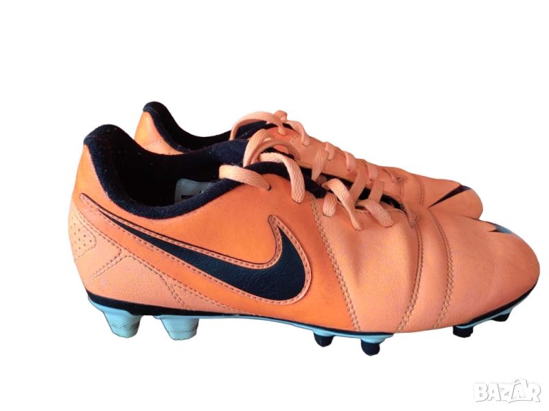 Детски футболни обувки Nike, Оранжеви, 24 см, 38.5, снимка 1