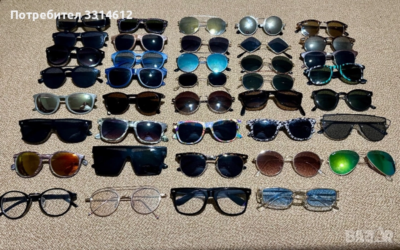 Слънчеви очила - RayBan, Calvin Klein и други марки, колекция, снимка 1