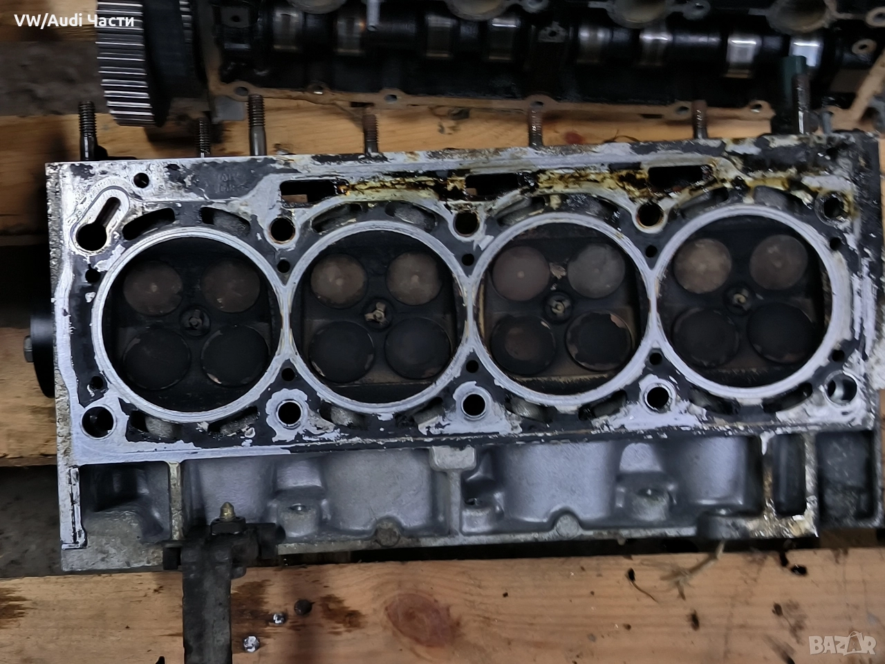 Цилиндрова глава за Голф 4 Ауди А3 Сеат Шкода 1.4 VW Golf 4 Audi A3 Seat Skoda 1.4 16V, снимка 1