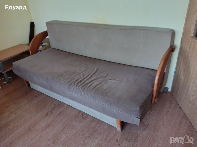 Разтегателно канапе с ракла, снимка 1