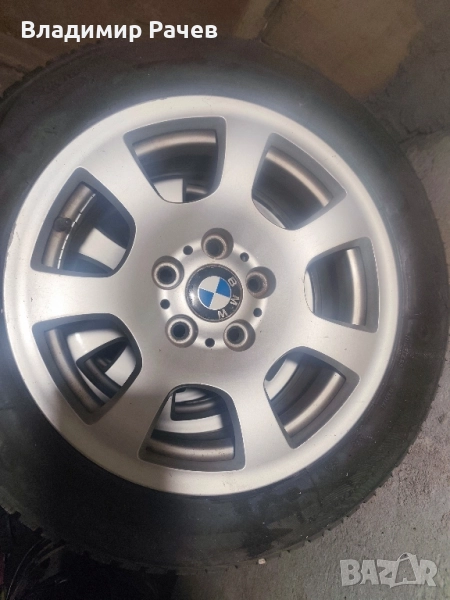 Джанти с зимни гуми 16 за БМВ е90, снимка 1