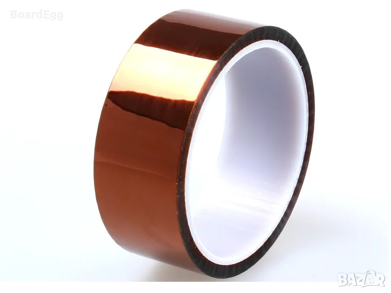 Високо температурна полиимидна изолационна лента - 15 мм, снимка 1