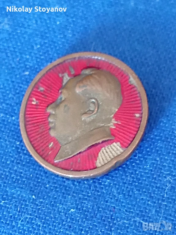 Значка Мао Дзъдун 1966-1976 г., снимка 1