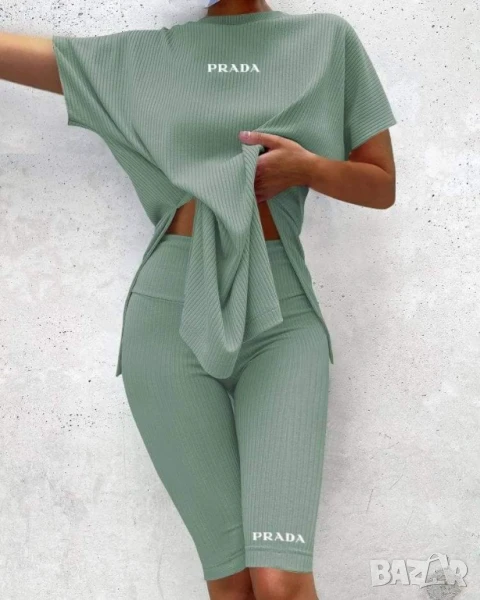 Дамски летен комплект на едро prada, снимка 1