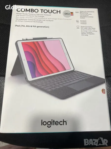 Logitech combo touch ipad 7 8 9 generation, снимка 1