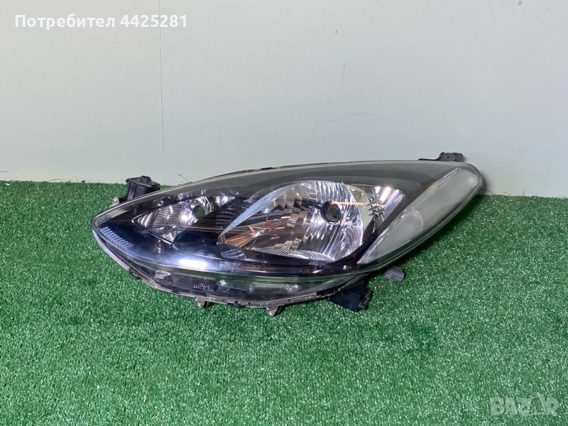 фар ляв Mazda 2 модел 2007-2014 г. #1039V, снимка 1