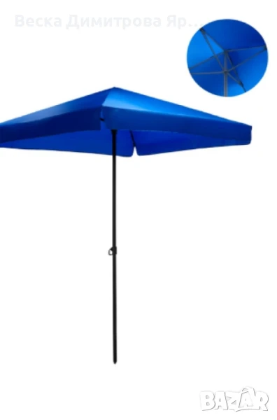 Квадратен градински чадър, снимка 1