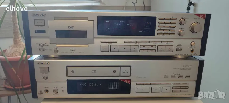 CD player SONY CDP-x555es и Дек SONY DTC-57es, снимка 1