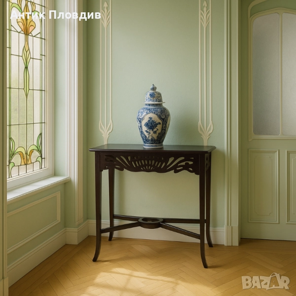 Конзолна маса в стил Ар Нуво, снимка 1