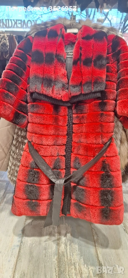 Дамско палто от чинчила. , снимка 1