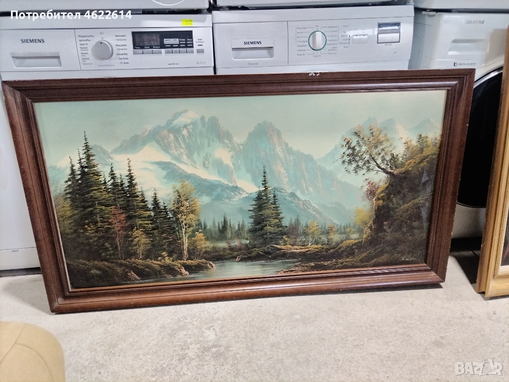 АВТОРСКА КАРТИНА МАСЛЕНИ БОИ ВЪРХУ ПЛАТНО , снимка 1