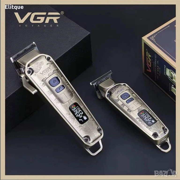 Професионален Тример и Машинка за Подстригване с Метален Корпус, снимка 1